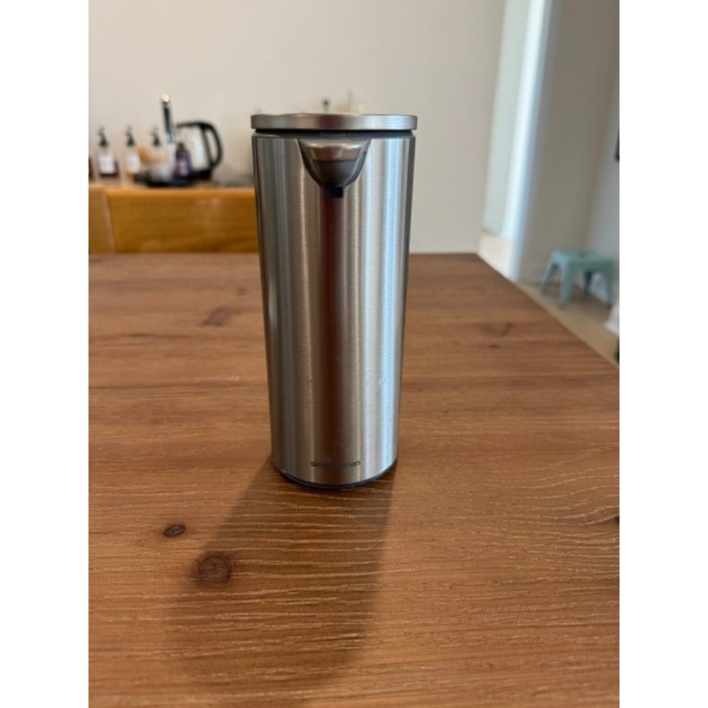 Simplehuman Sensor Soap Pump Brushed Stainless Steel Rechargeable Touch-Free